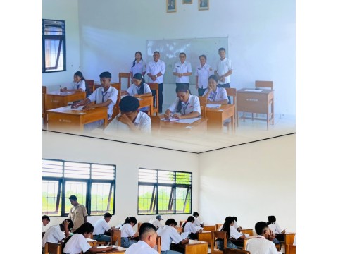 Pelaksanaan Ujian Sekolah Tahun Ajaran 2025/2026 di SMA Nege