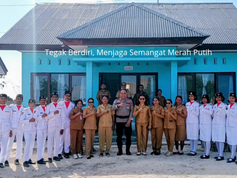 Gandeng Polsek Sabu Timur, SMA Negeri 1 Sabu Tengah Gelar Up